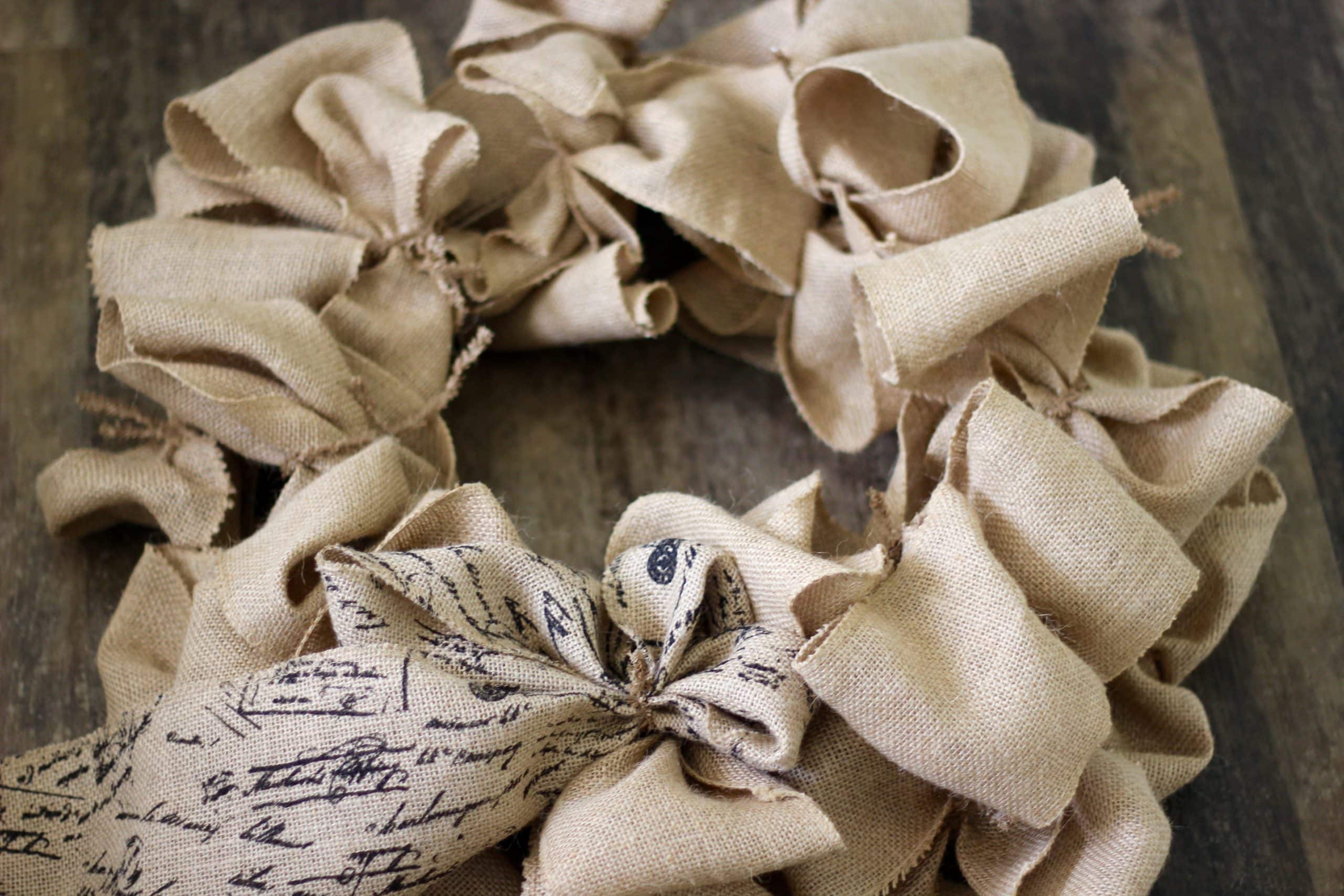 How to Make Burlap Garland · The Typical Mom