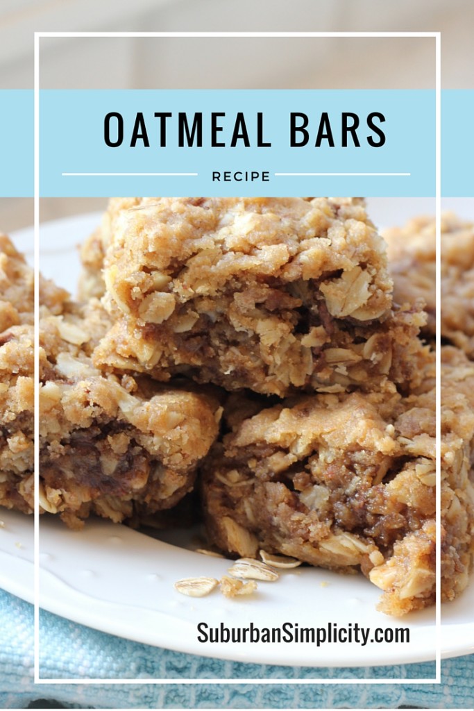 Easy-Oatmeal-Bar-Recipe. Heaven every time!