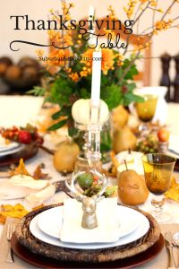 Thanksgiving Table