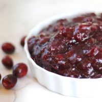 Homemade Cranberry Sauce