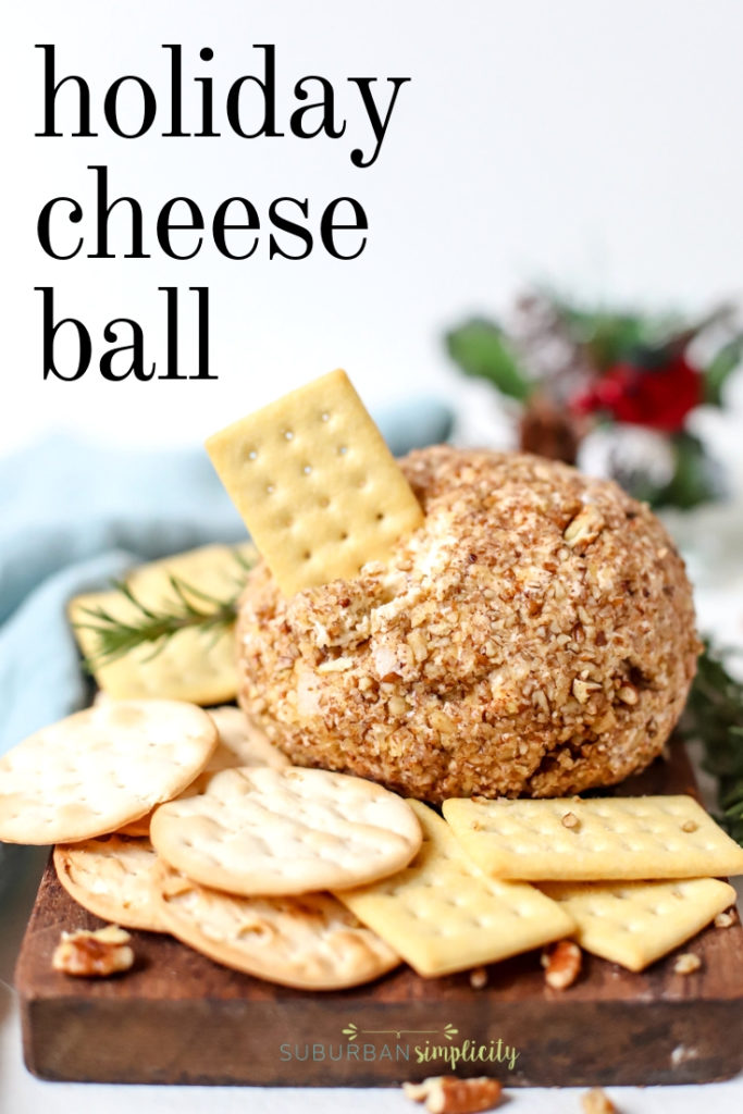 Blue Cheese and Pecan Cheese Ball Suburban Simplicity