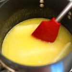 Butter in a sauce pan