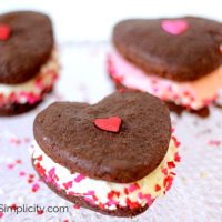 Whoopie Pies decorated for Valentines Day
