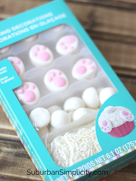 Bunny Cupcakes Decorations