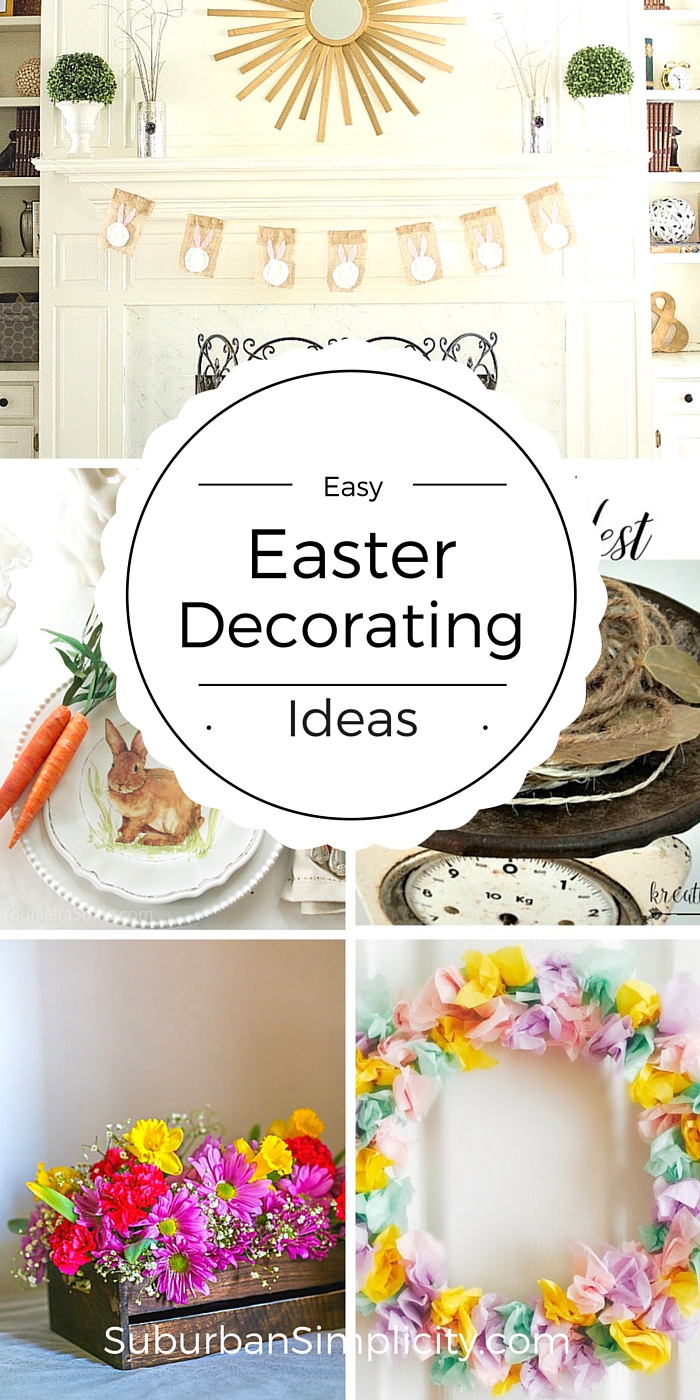 Easy Easter Decorating  Ideas  DIY Easter Decorating 