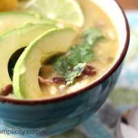 Chicken Enchilada Verde Soup