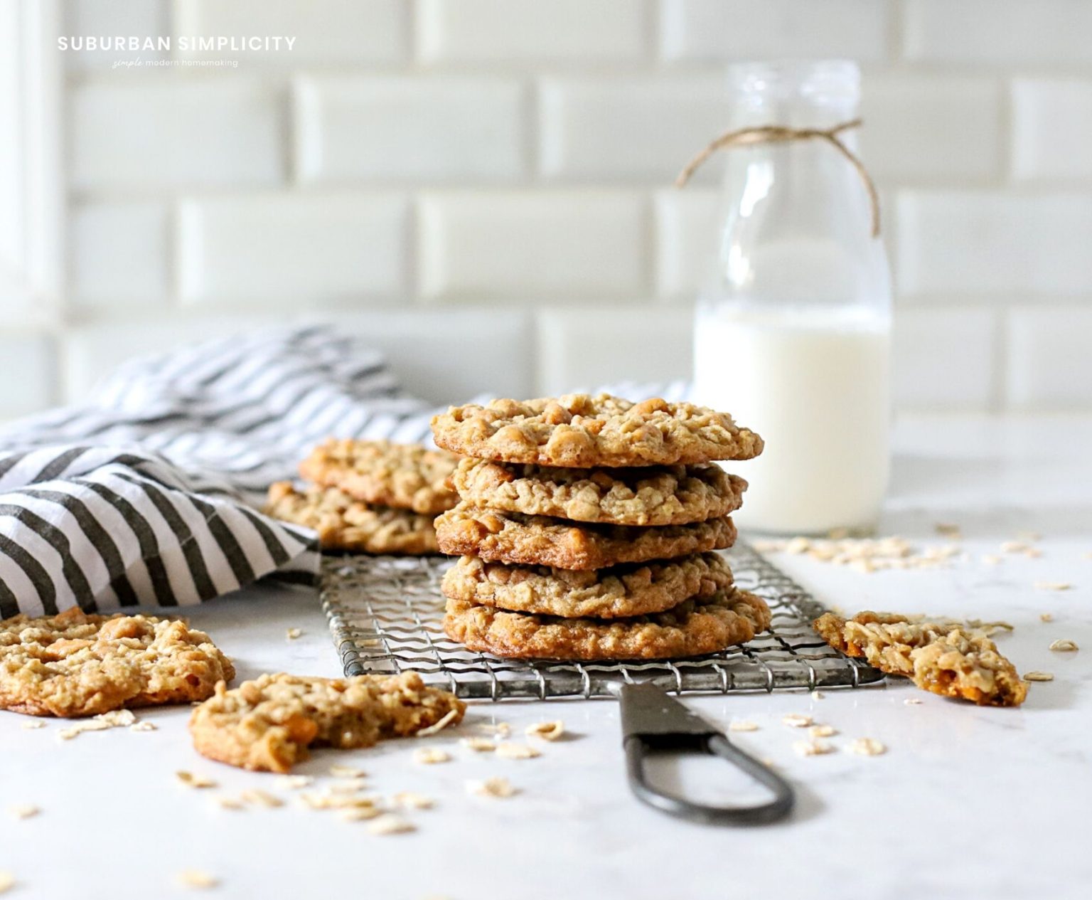 Amazing Oatmeal Butterscotch Cookies Suburban Simplicity
