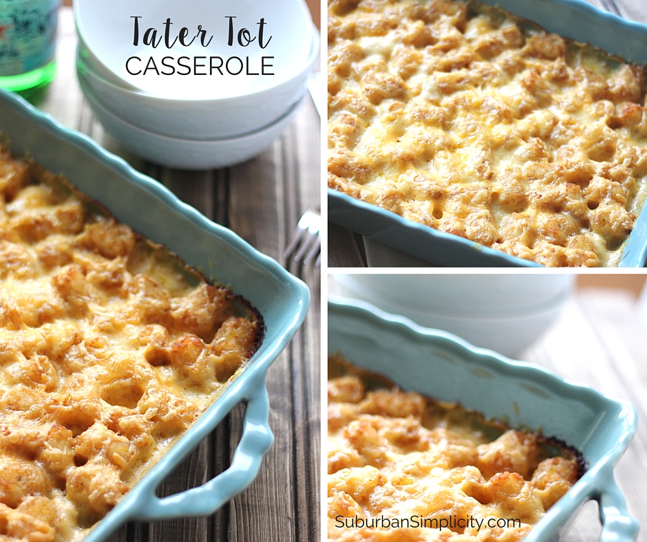 Hot Dish Casserole in a serving dish
