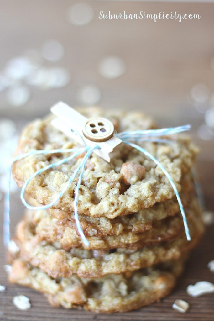 Amazing Oatmeal Butterscotch Cookies