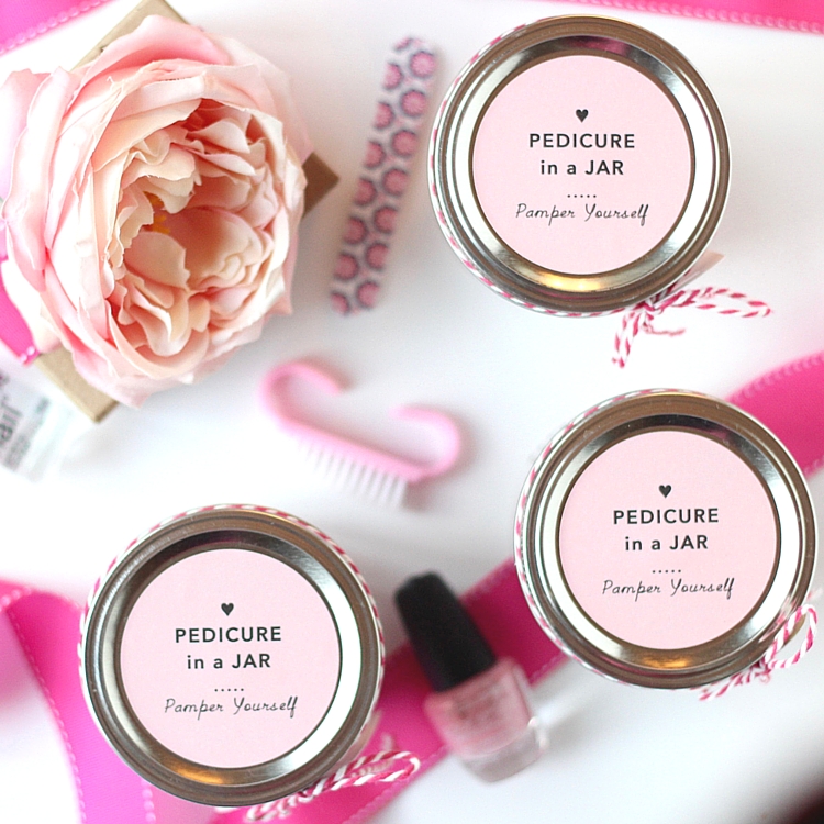 DIY Pedicure In A Jar Suburban Simplicity