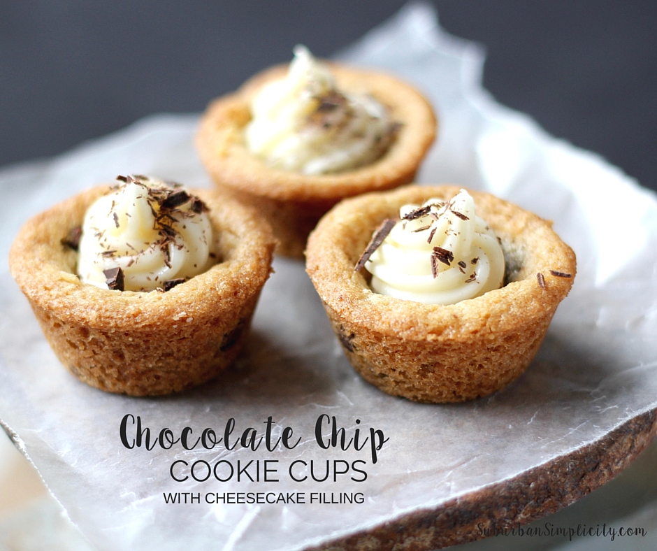 Chocolate Chip Cookie Cups - FB-2