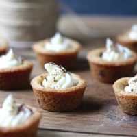 Chocolate Chip Cookie Cups