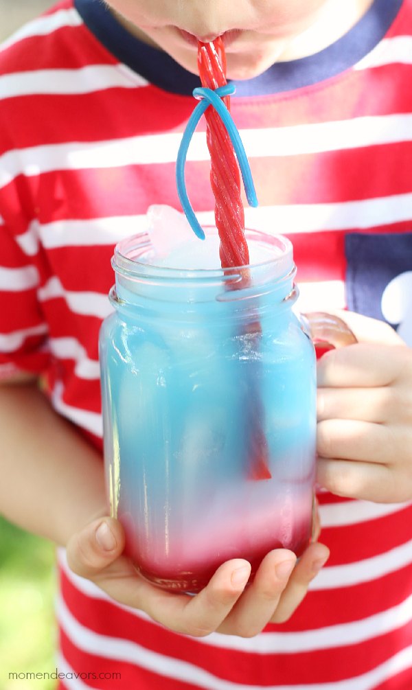 Kid-friendly patriotic punch