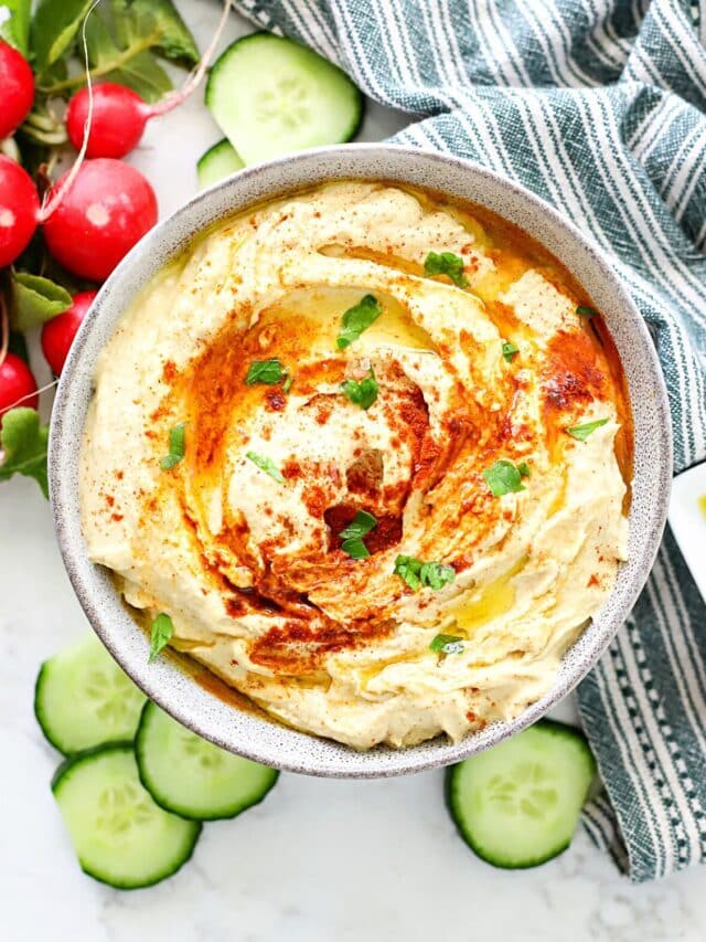 Blender Hummus Recipe
