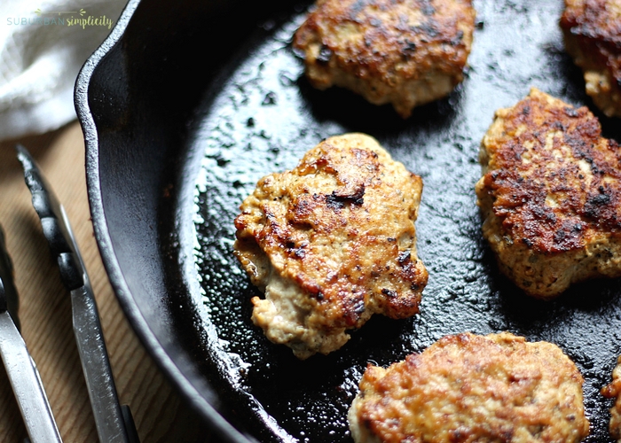 Easy Homemade Maple Sausage | Preservative Free Sausage Recipe