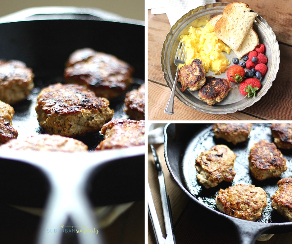Easy Homemade Maple Sausage | Suburban Simplicity
