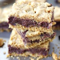 Peanut Butter Chocolate Bars make the perfect dessert! These Pillsbury cake mix bars come together easily with Dove Chocolate and peanut butter to make holiday baking dreamy and delicious!