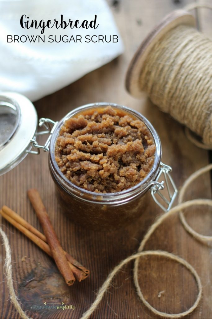 This Gingerbread Sugar Scrub is such a great idea! Easy, economical, and makes the best homemade gifts!