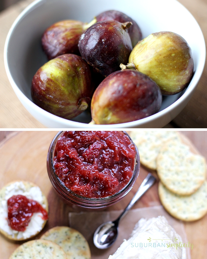 The perfect combination of savory and sweet, paleo strawberry balsamic fig jam! With no refined sugars it's paleo friendly and totally delicious! #paleojam #paleorecipe