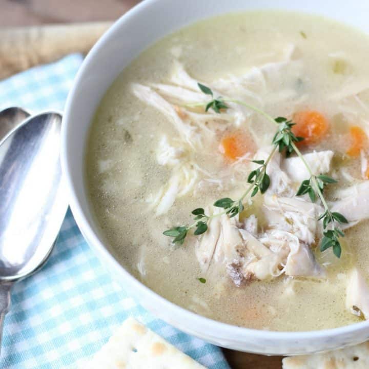 Best Homemade Chicken Soup Ever Chicken Soup from Scratch