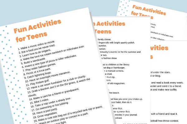 Kid & Teen Activities