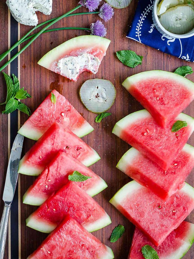 Easy Summer Appetizers - Watermelon Board