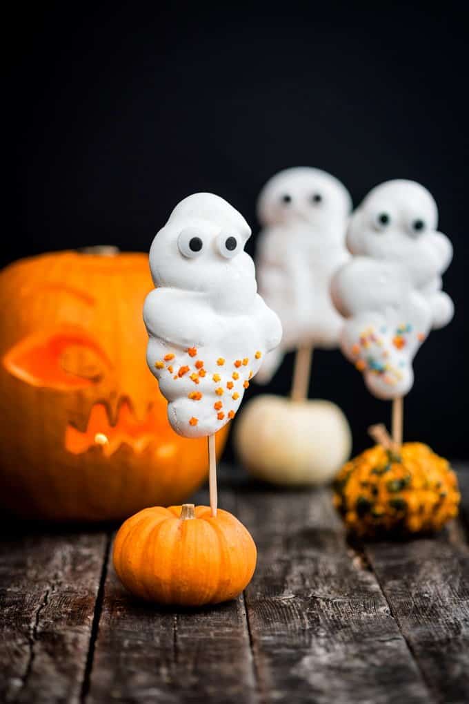 Frankenstein Halloween Marshmallow Pops recipe - Boulder Locavore®