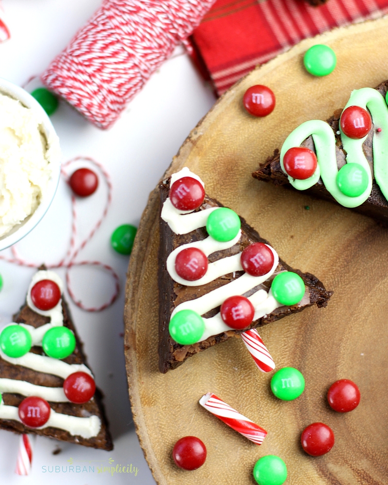 Christmas Tree Brownies  Kitchen Fun With My 3 Sons