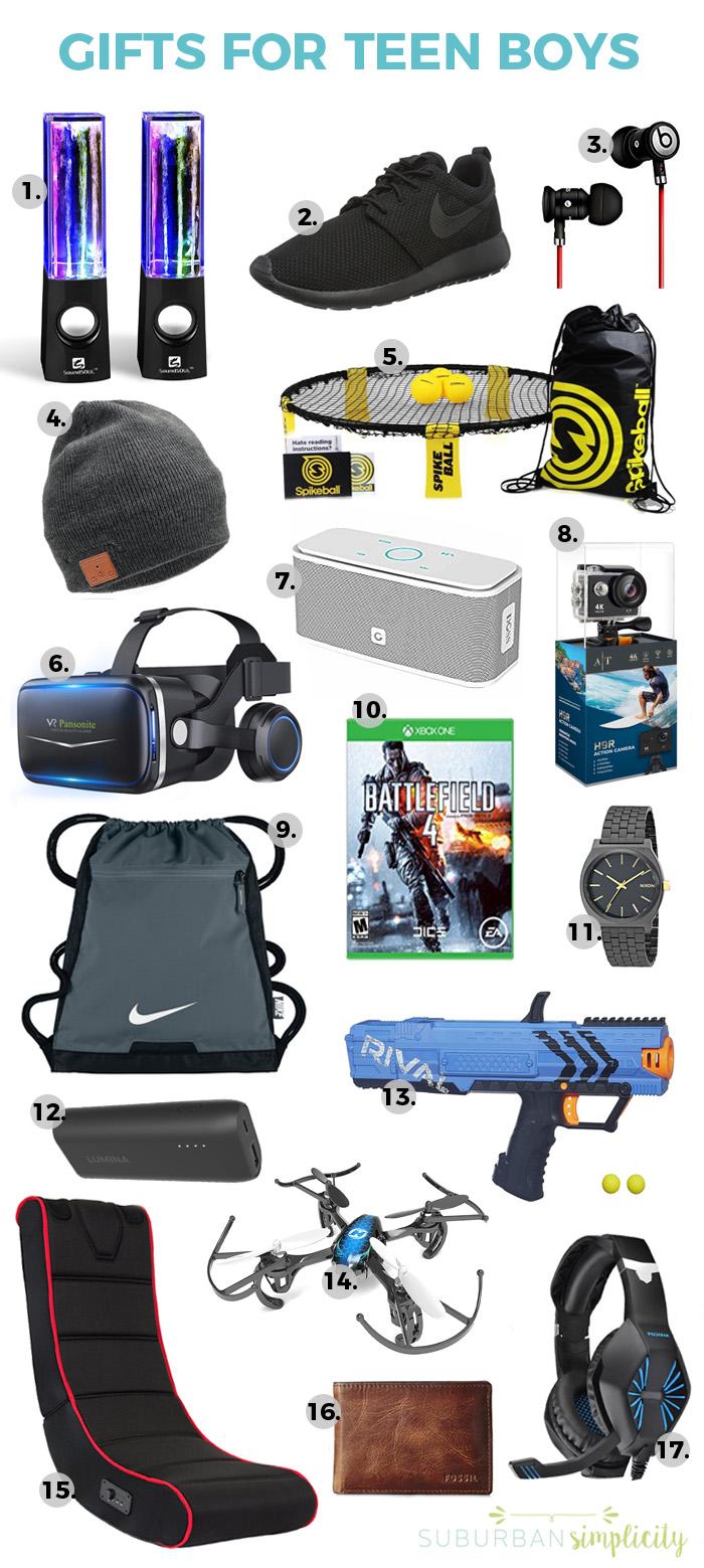 Gifts For Teenage Boys & Teen Guys