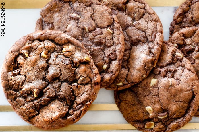 Peppermint Nutella Cookies