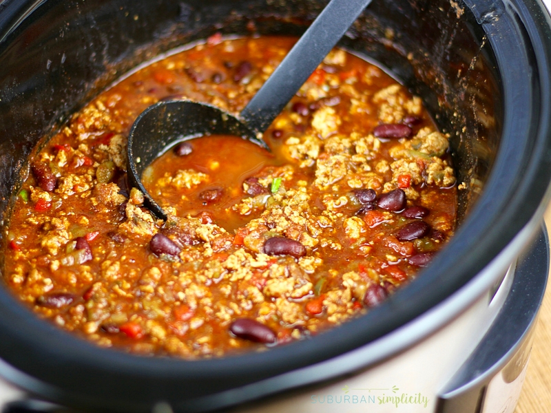 Crockpot Turkey Chili • Salt & Lavender