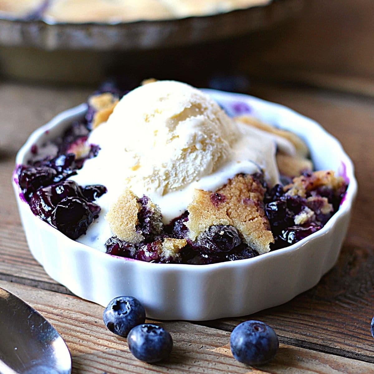 Blueberry Cobbler with Cookie Dough Crust Suburban Simplicity