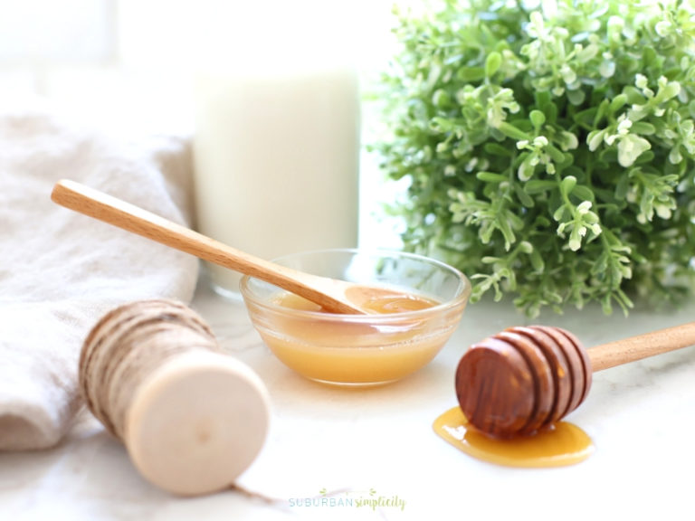 DIY Milk and Honey Sugar Scrub Suburban Simplicity