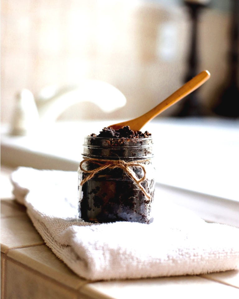 Coffee Sugar Scrub DIY Suburban Simplicity
