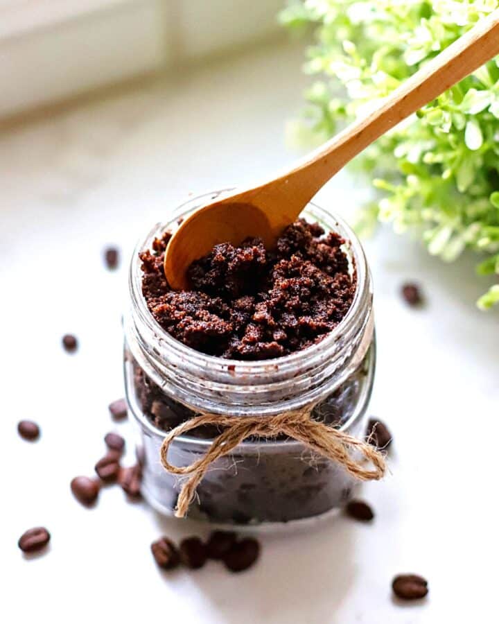 Coffee Sugar Scrub DIY Suburban Simplicity