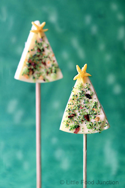 Christmas Cheese Wedge trees