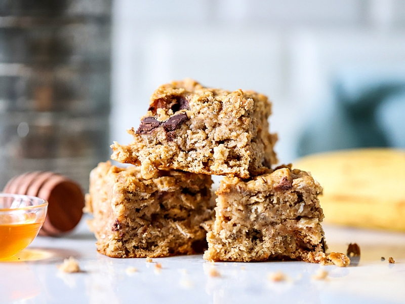 Three Banana Bars stacked.