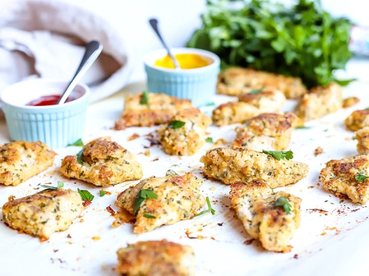 Healthy Baked Chicken Tenders (no breading) Suburban Simplicity