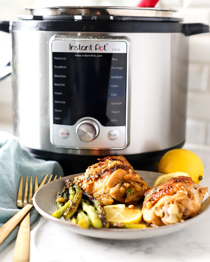 Pressure Cooker Lemon Dill Chicken and Potatoes - The Magical Slow Cooker