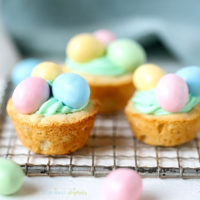 Three Easter Cookie Cups