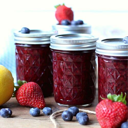 Homemade Mixed Berry Jam Suburban Simplicity