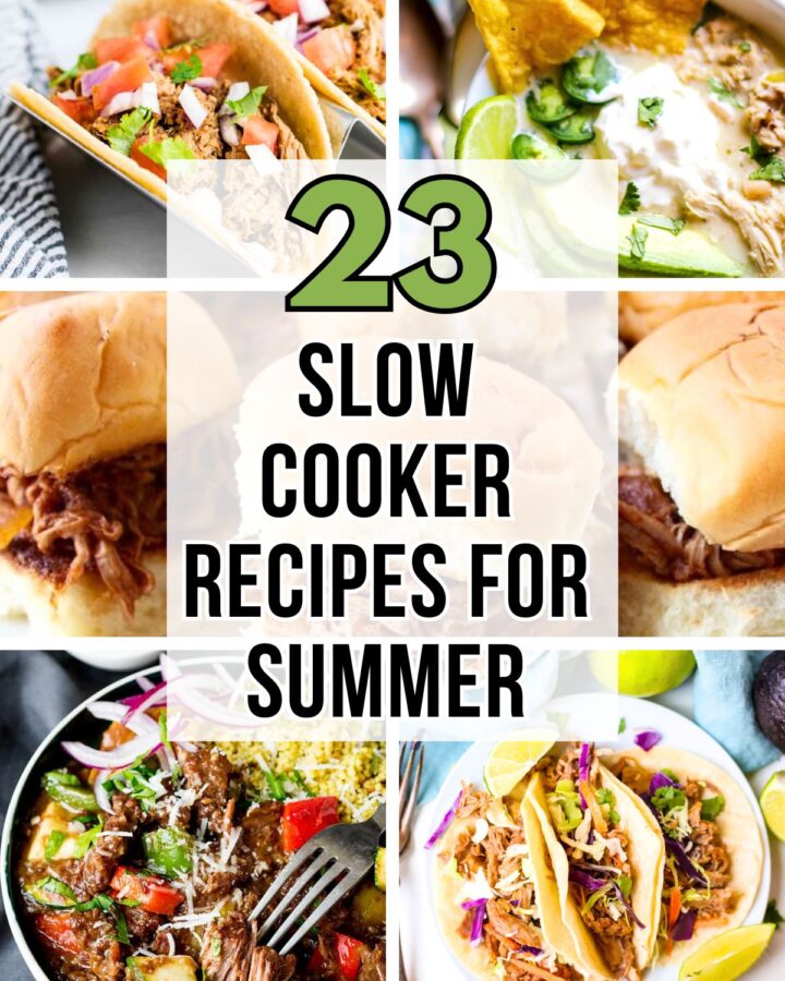 23 Easy Slow Cooker Recipes for Summer - Suburban Simplicity