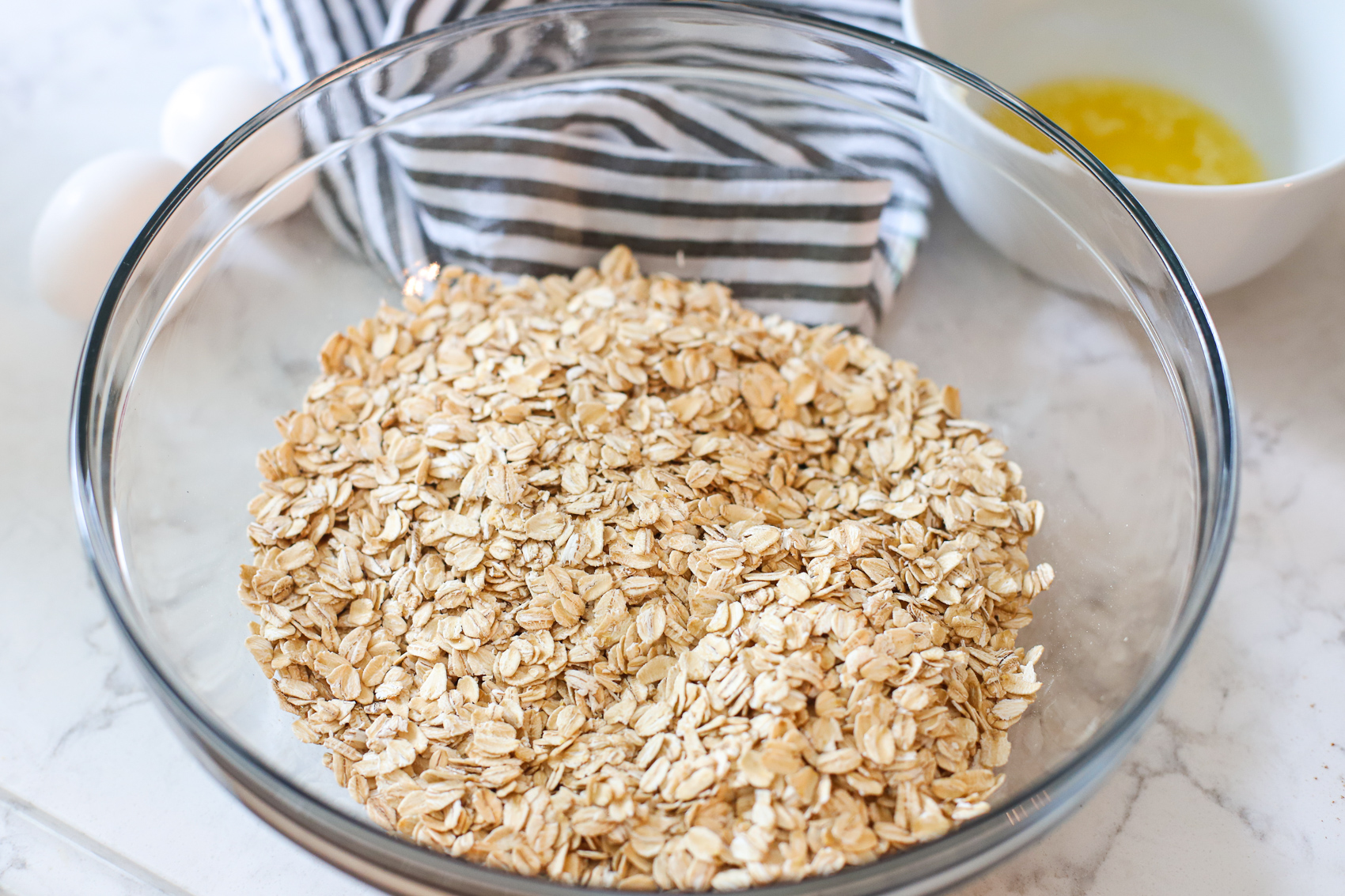 Oatmeal in a bowl