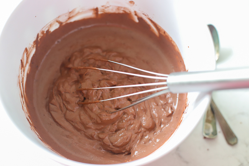 Pudding for chocolate trifle