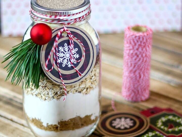 Cranberry White Chocolate Oatmeal Cookies In A Jar Suburban Simplicity