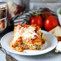 Packed with vegetables and creamy cheese, this easy Crock Pot Vegetable Lasagna is a crowd-pleaser. Choose your favorite combination of vegetables and make this today.