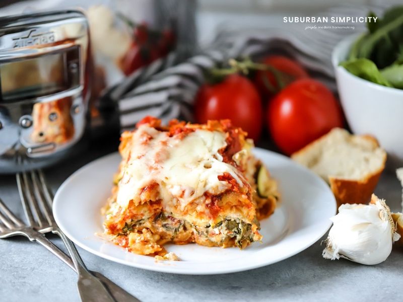 Packed with vegetables and creamy cheese, this easy Crock Pot Vegetable Lasagna is a crowd-pleaser. Choose your favorite combination of vegetables and make this today.