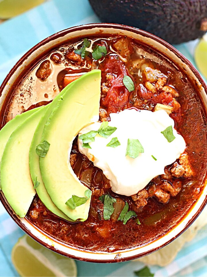 Healthy Crock Pot Vegetable Soup - Suburban Simplicity