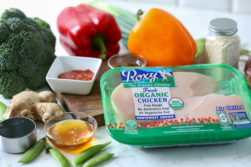 Draper Valley Farms chicken package.