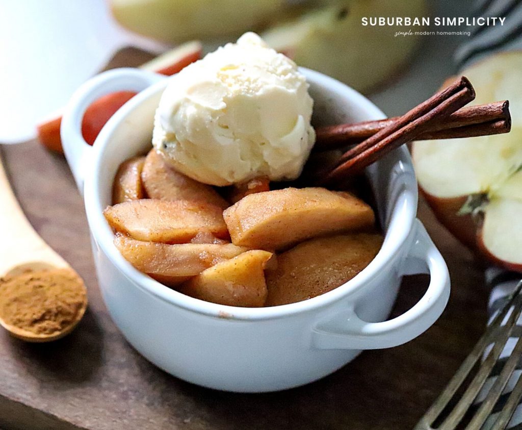 Crockpot Apples with Cinnamon – Suburban Simplicity